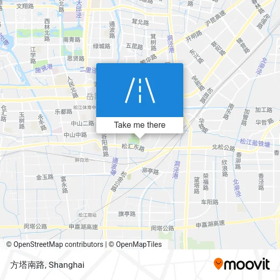 方塔南路 map