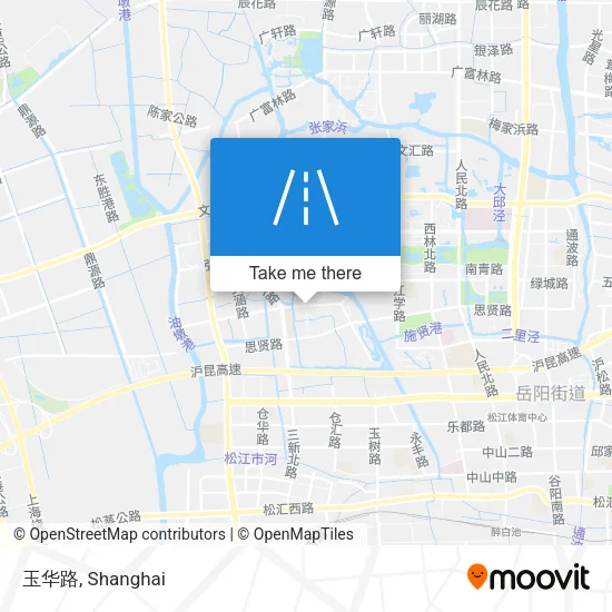 玉华路 map