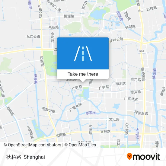 秋柏路 map