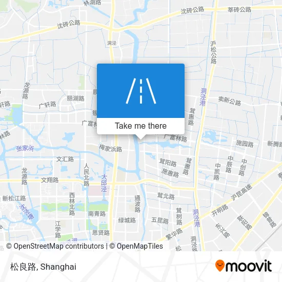 松良路 map