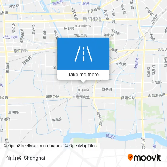 仙山路 map