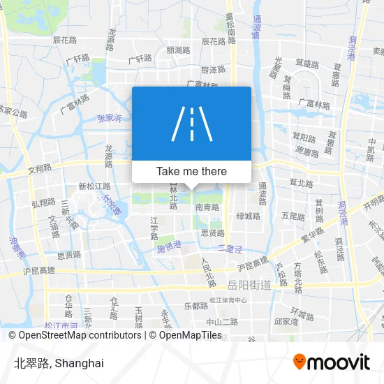 北翠路 map