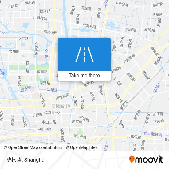 沪松路 map