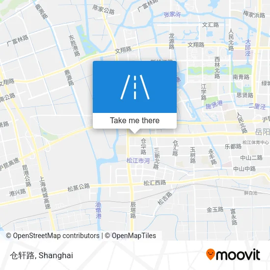 仓轩路 map