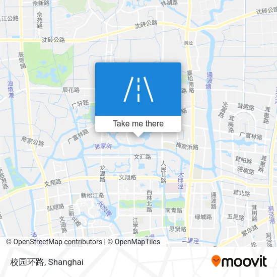 校园环路 map