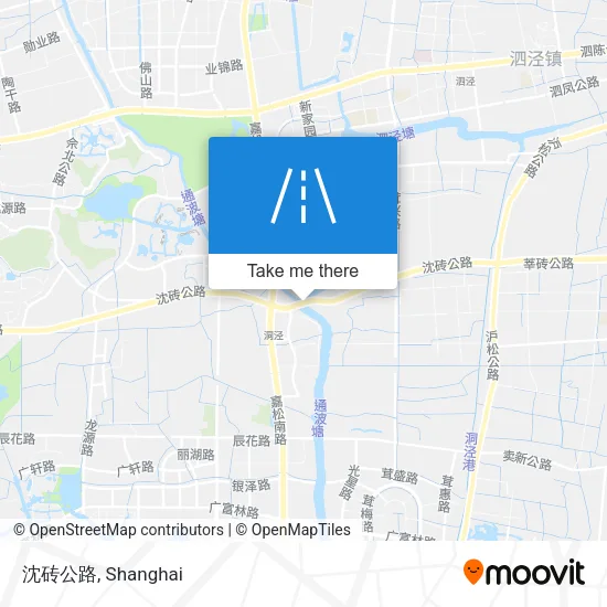 沈砖公路 map