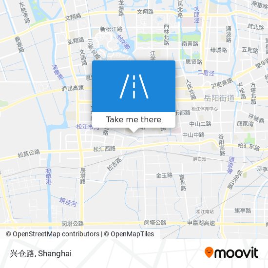 兴仓路 map