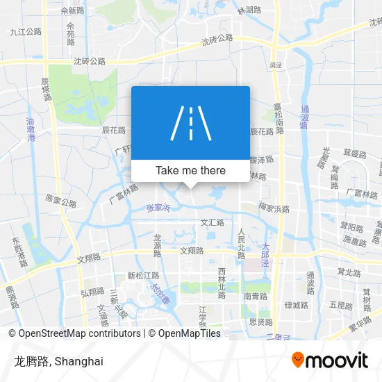 龙腾路 map