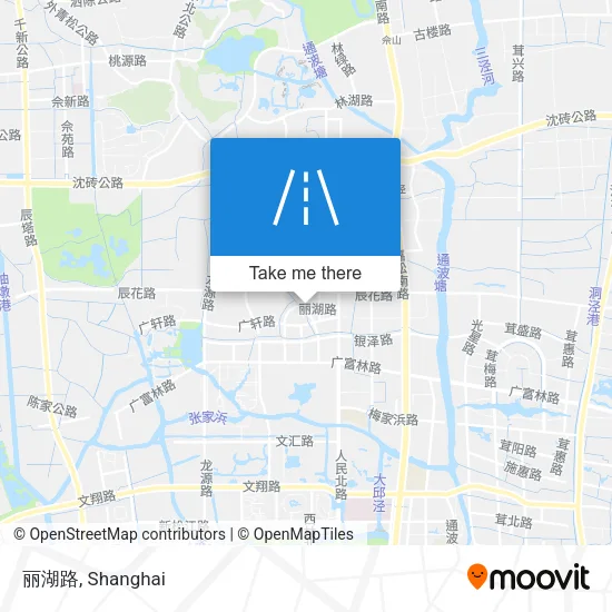 丽湖路 map