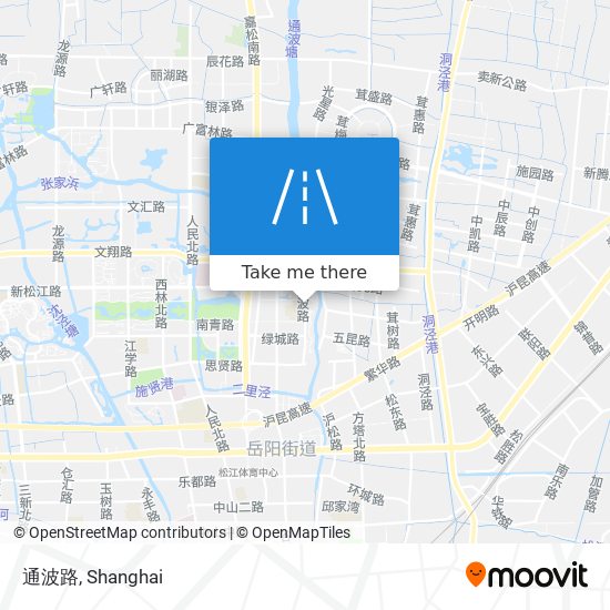 通波路 map