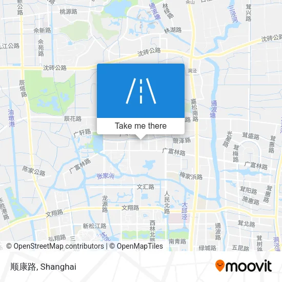 顺康路 map