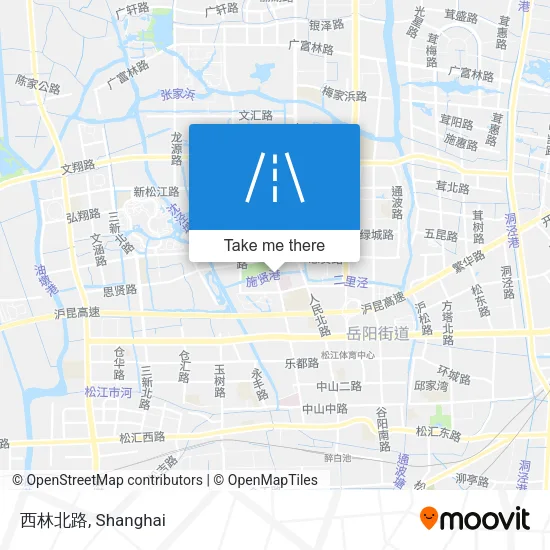 西林北路 map