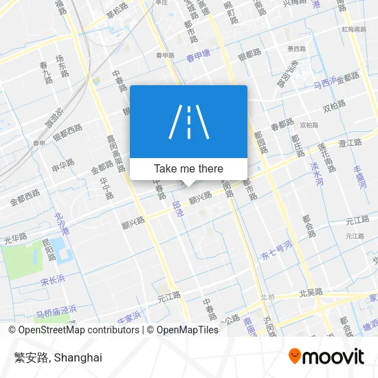 繁安路 map