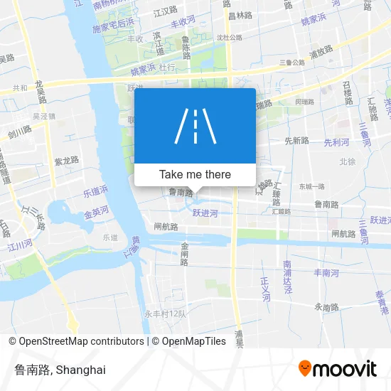 鲁南路 map