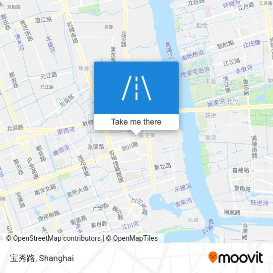 宝秀路 map