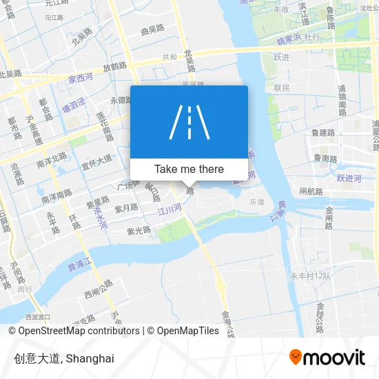 创意大道 map