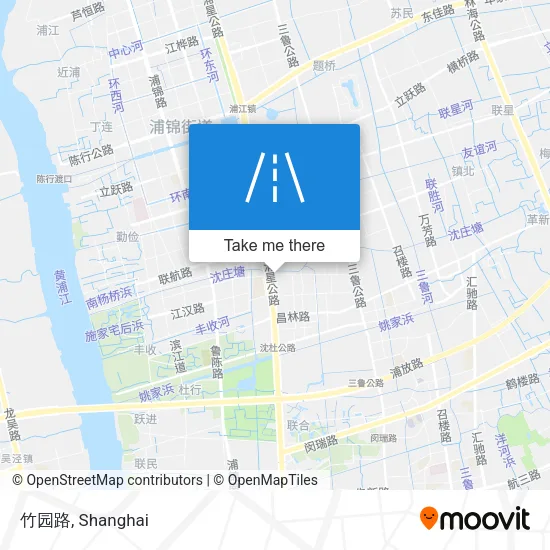 竹园路 map