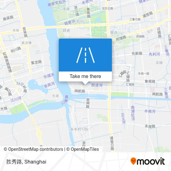 胜秀路 map
