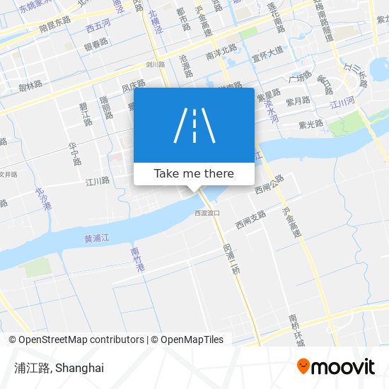 浦江路 map