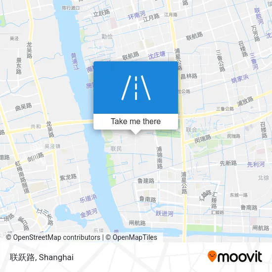 联跃路 map