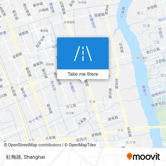 虹梅路 map