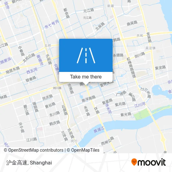 沪金高速 map