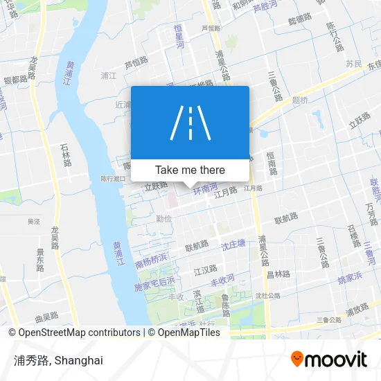 浦秀路 map
