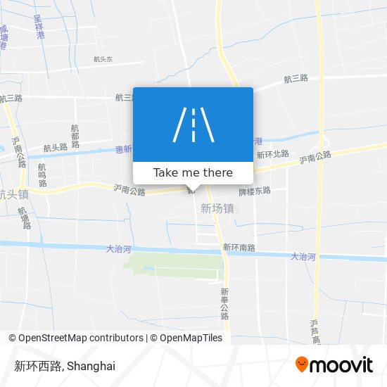 新环西路 map