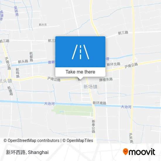 新环西路 map