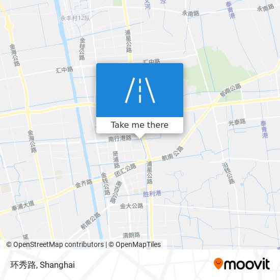 环秀路 map