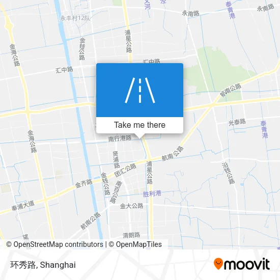 环秀路 map