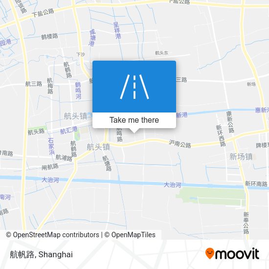 航帆路 map