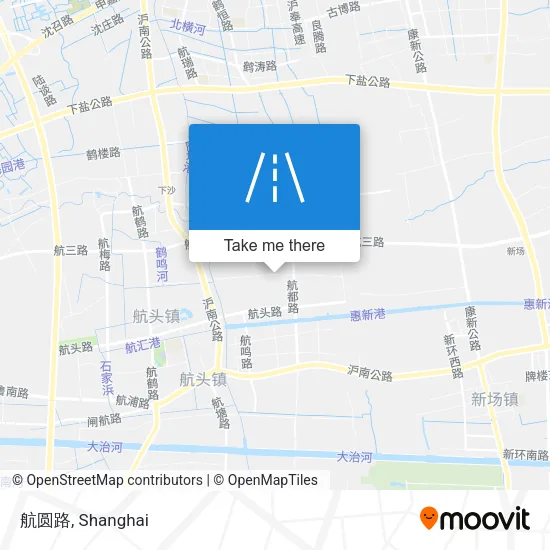航圆路 map