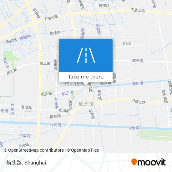 航头路 map