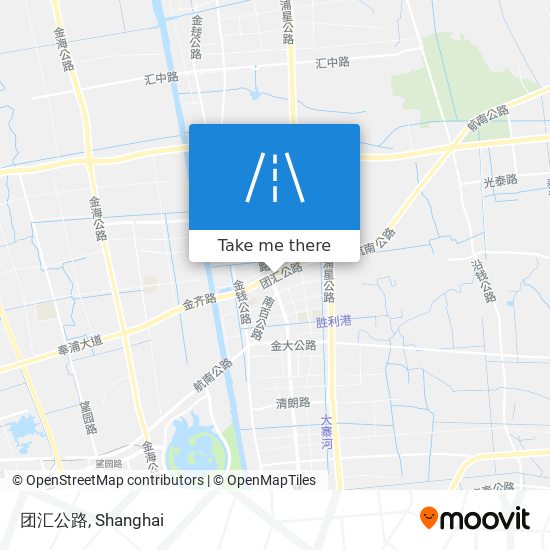 团汇公路 map