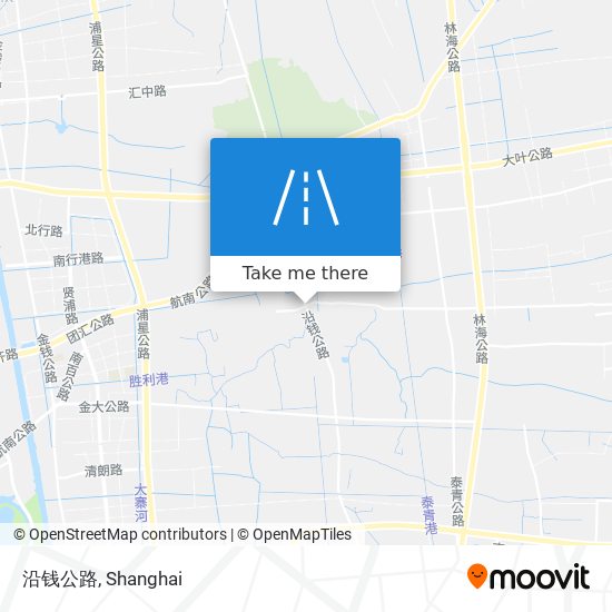 沿钱公路 map