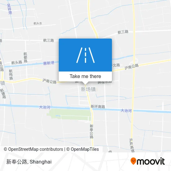 新奉公路 map