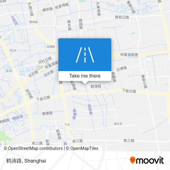 鹤涛路 map