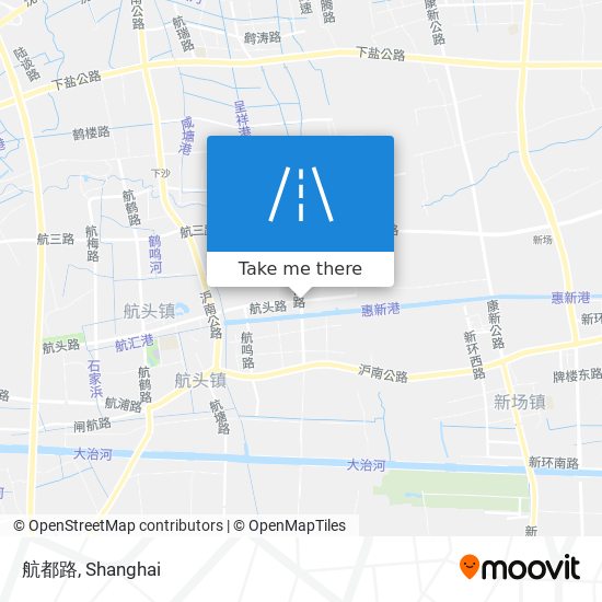 航都路 map