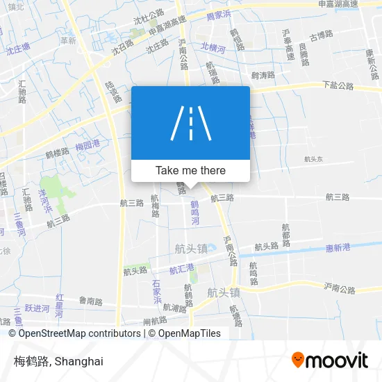 梅鹤路 map
