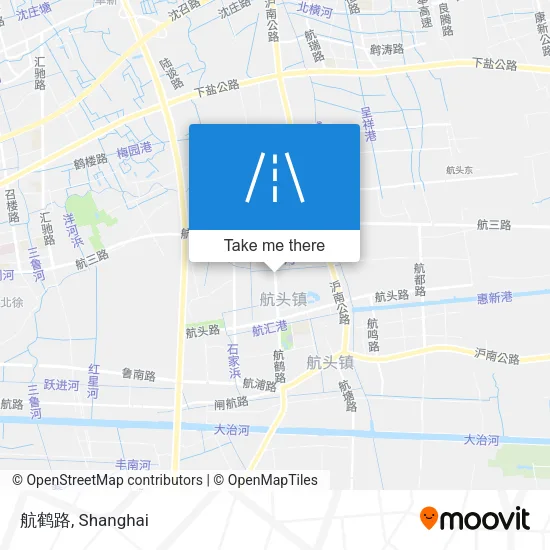 航鹤路 map