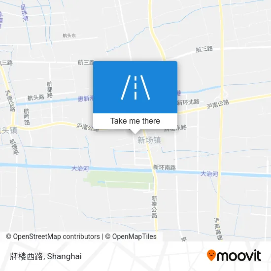 牌楼西路 map