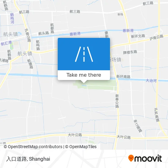 入口道路 map
