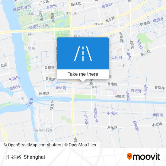 汇雄路 map