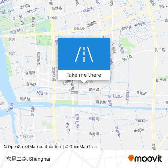 东晨二路 map