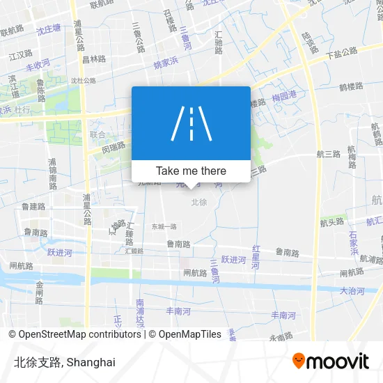 北徐支路 map