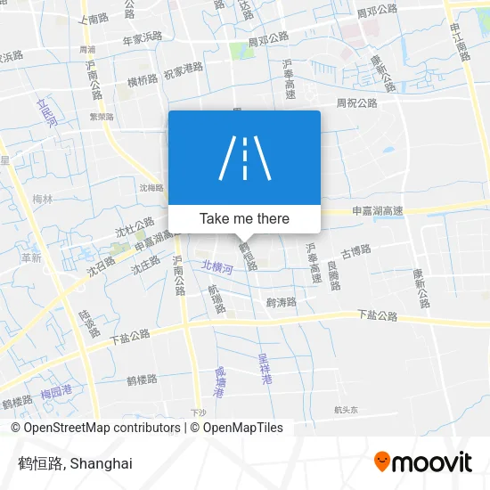 鹤恒路 map