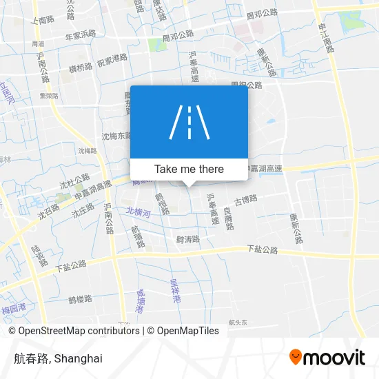 航春路 map