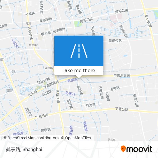 鹤亭路 map