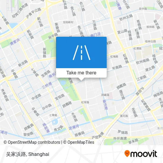 吴家浜路 map